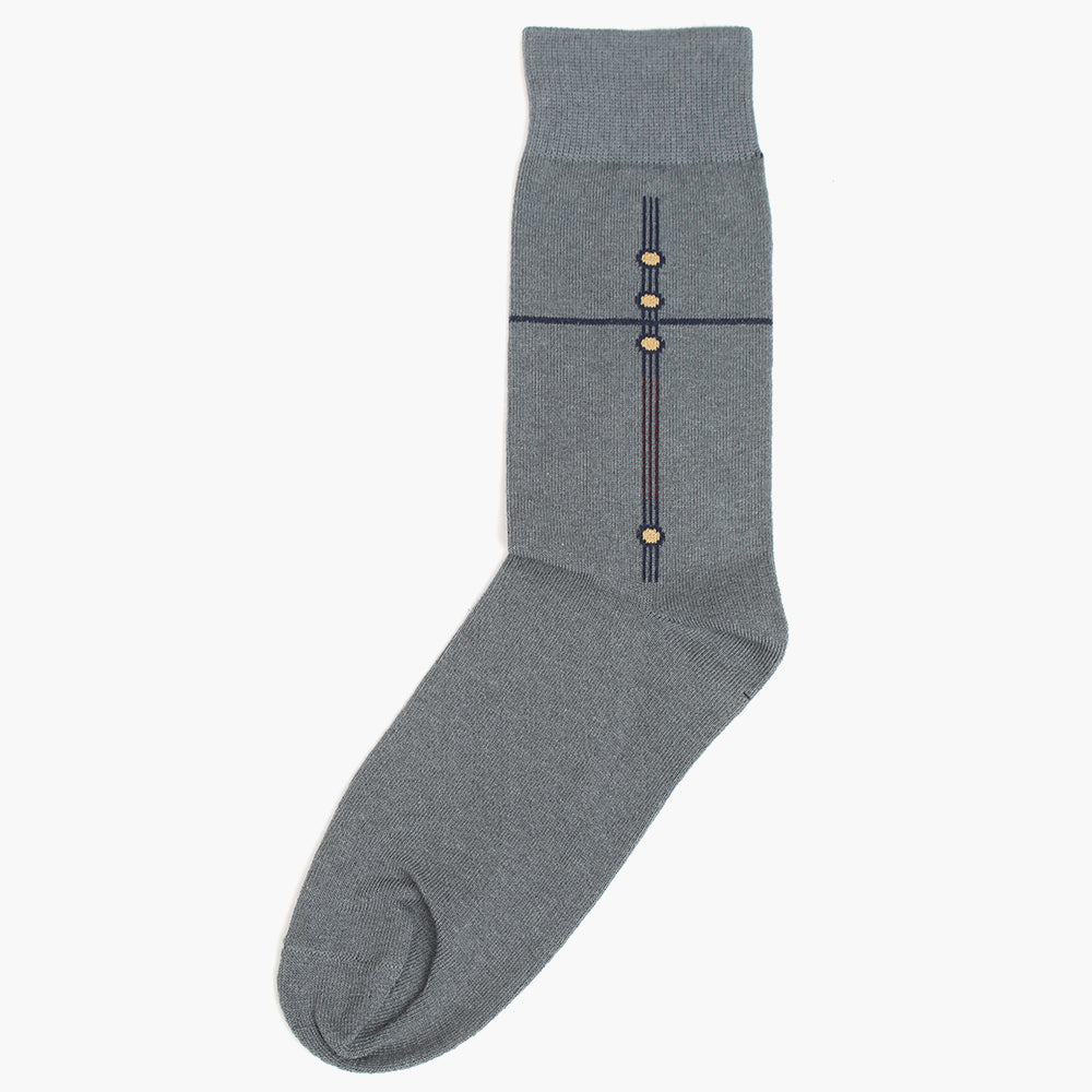 Eminent Men's Lycra Socks - Grey, Men's Socks, Eminent, Chase Value