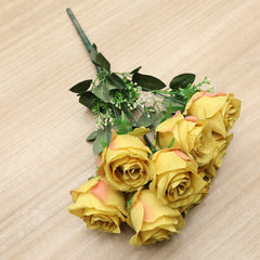 Artificial Flower Stick - Yellow