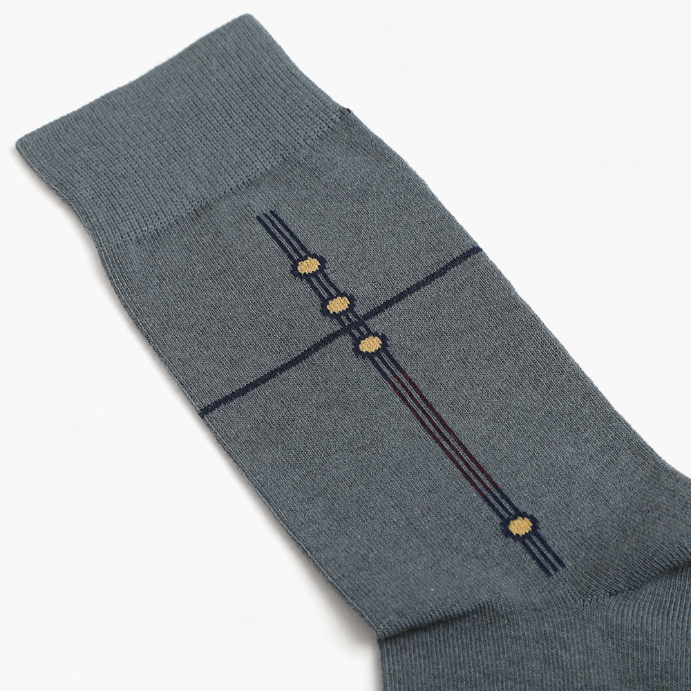 Eminent Men's Lycra Socks - Grey, Men's Socks, Eminent, Chase Value