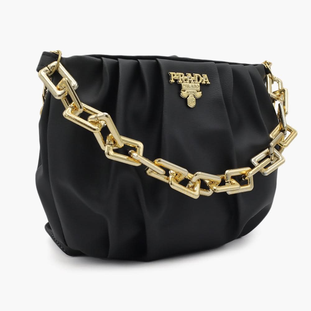 Women's Shoulder Bag - Black, Women Bags, Chase Value, Chase Value