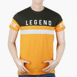 Men's Half Sleeves T-Shirt - Olive Green, Men's T-Shirts & Polos, Chase Value, Chase Value