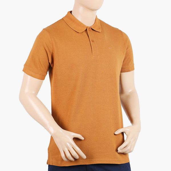 Eminent Men's Polo Half Sleeves T-Shirt - Almond, Men's T-Shirts & Polos, Eminent, Chase Value