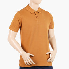 Eminent Men's Polo Half Sleeves T-Shirt - Almond