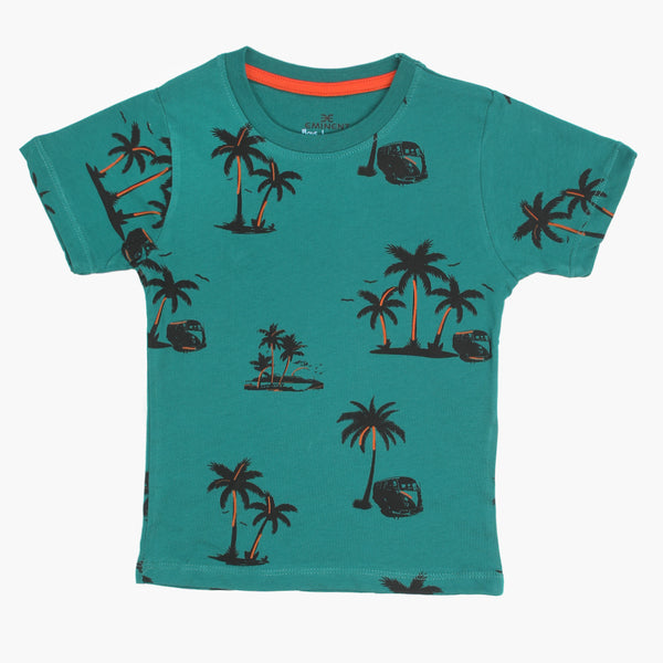 Eminent Boys Half Sleeves T-Shirt - Green, Boys T-Shirts, Eminent, Chase Value