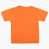 Boys Half Sleeves T-Shirt - Orange, Boys T-Shirts, Chase Value, Chase Value