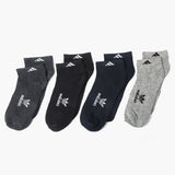 Men's 4Pcs Ankle Socks - Multi Color, Men's Socks, Chase Value, Chase Value