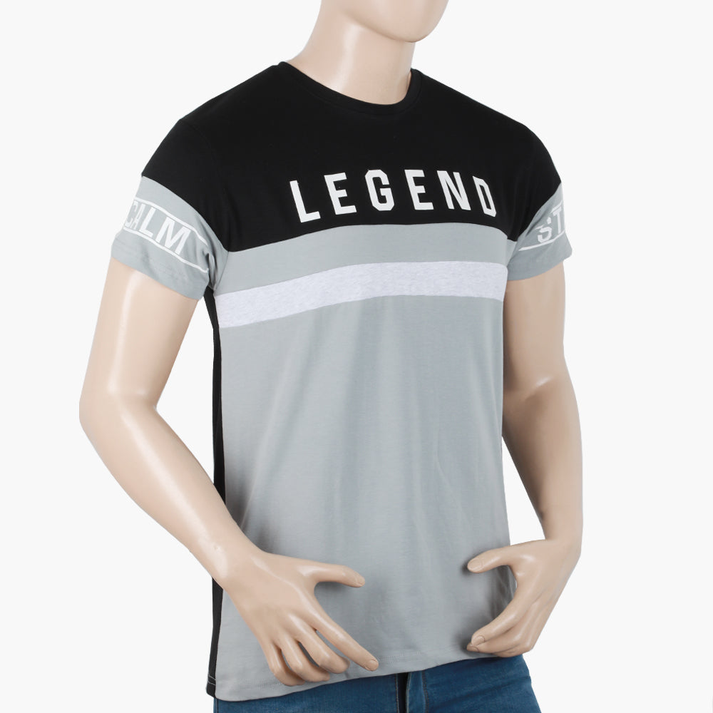 Men's Half Sleeves T-Shirt - Black, Men's T-Shirts & Polos, Chase Value, Chase Value