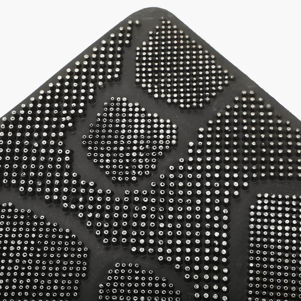 Rubber Cross Nail Mat - Silver, Mat, Chase Value, Chase Value