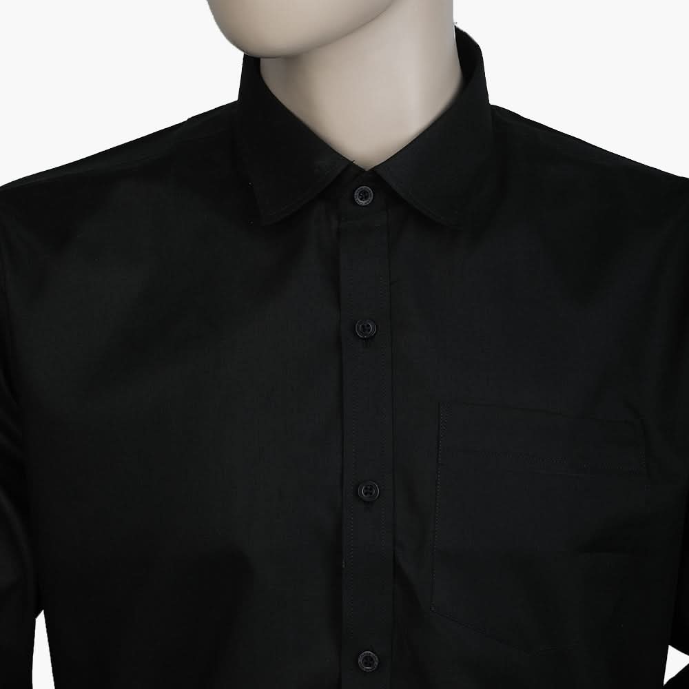 Men's Formal Shirt - Black, Men's Shirts, Chase Value, Chase Value