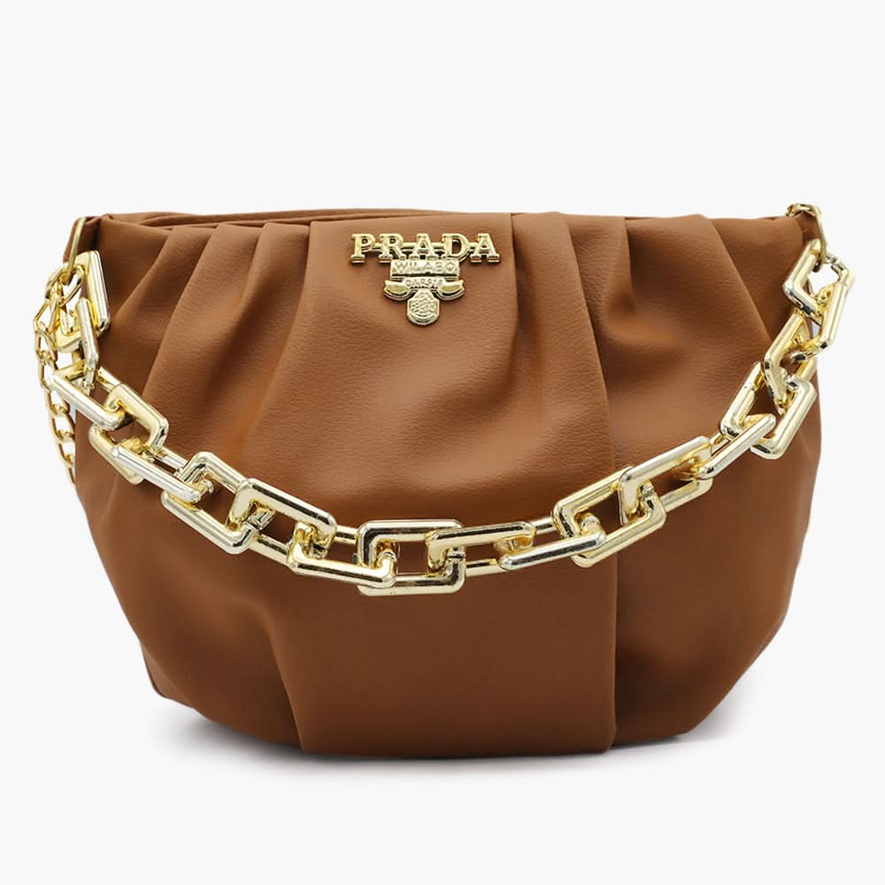 Women's Shoulder Bag - Brown, Women Bags, Chase Value, Chase Value