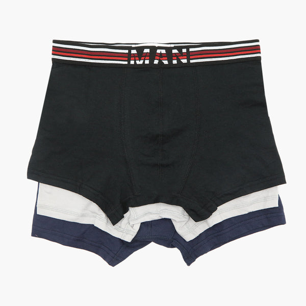 Men's Boxer Short 3 Pack Set - Multi, Men's Underwear, Chase Value, Chase Value