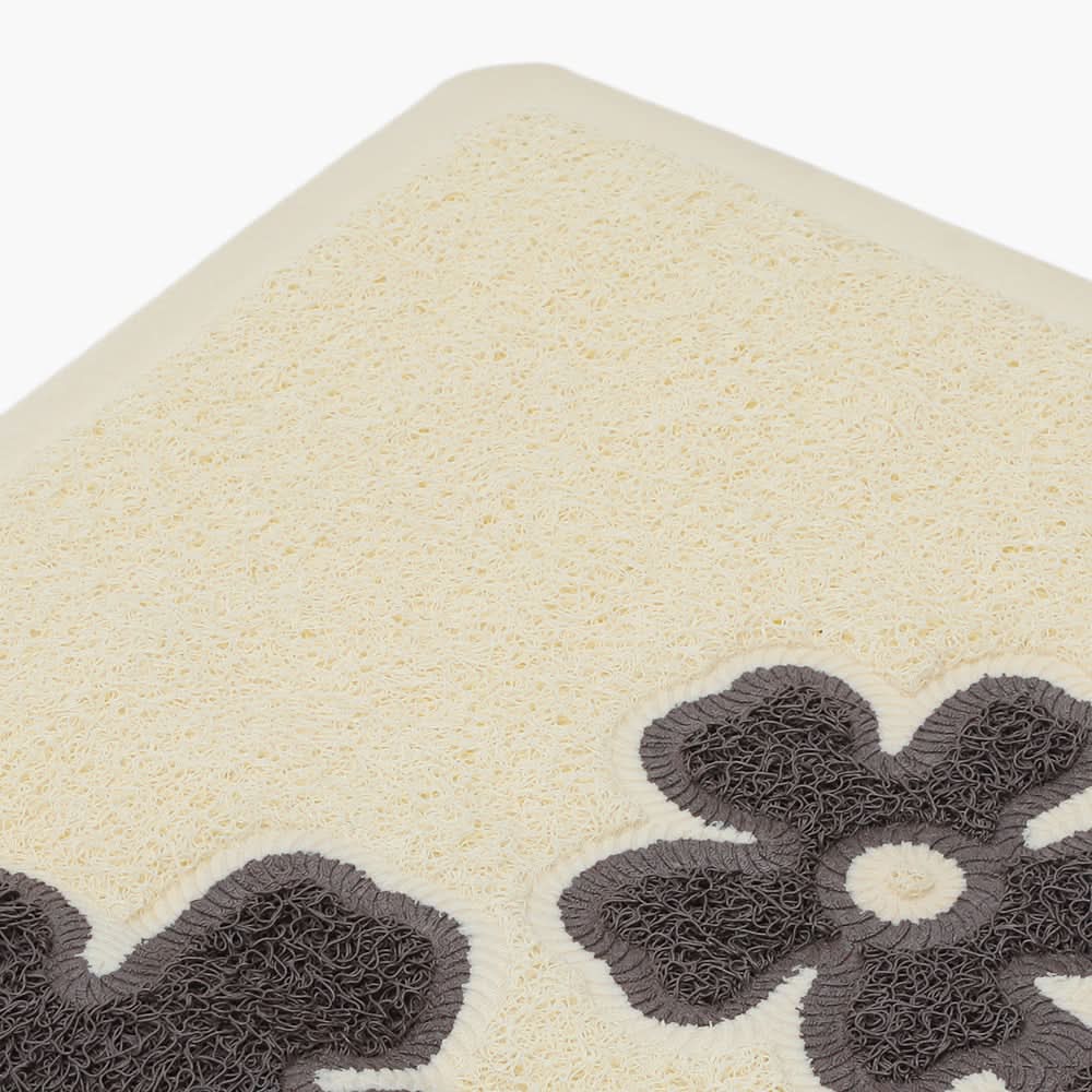 Waterproof Rubber Door Mat - Cream, Mats, Chase Value, Chase Value