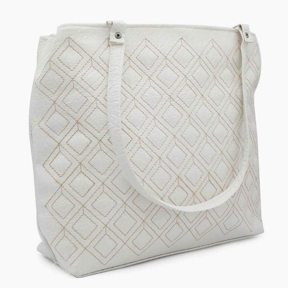 Women's Bag - Off White, Women Bags, Chase Value, Chase Value