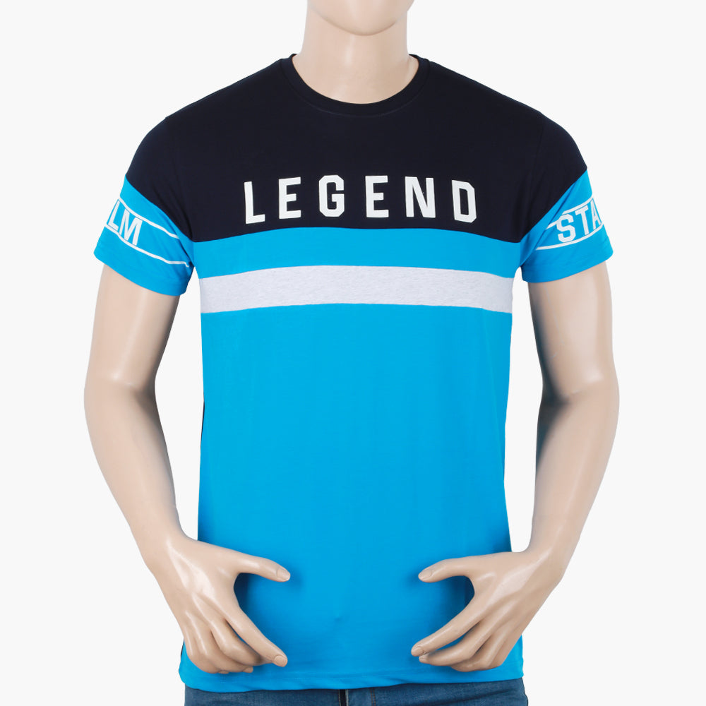 Men's Half Sleeves T-Shirt - Navy Blue, Men's T-Shirts & Polos, Chase Value, Chase Value