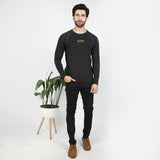 Eminent Men's Round Neck Full Sleeves T-Shirt - Black, Men's T-Shirts & Polos, Eminent, Chase Value