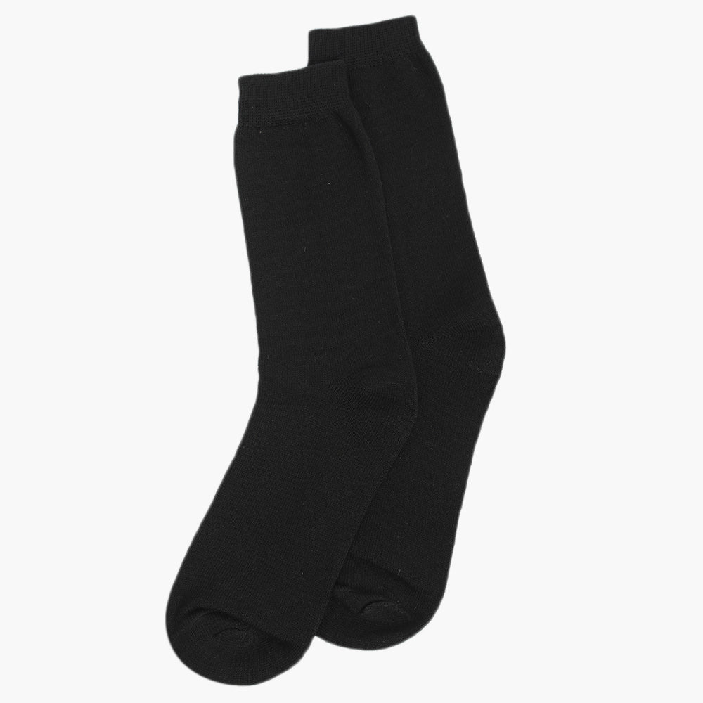 Boys Uniform Cotton Sock - Black, Boys Socks, Chase Value, Chase Value