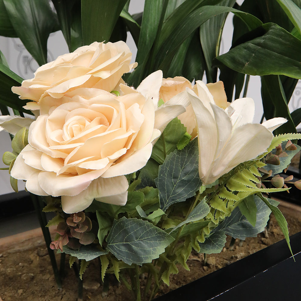 Artificial Flower Bunch - Peach, Decoration, Chase Value, Chase Value