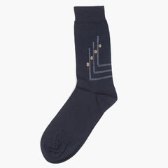 Eminent Men's Cotton Socks - Navy Blue, Men's Socks, Eminent, Chase Value