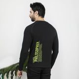 Eminent Men's Round Neck Full Sleeves T-Shirt - Black, Men's T-Shirts & Polos, Eminent, Chase Value