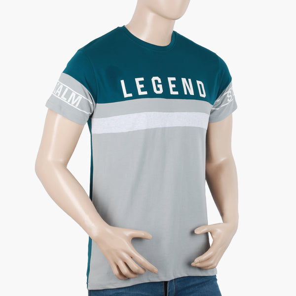 Men's Half Sleeves T-Shirt - Sea Green, Men's T-Shirts & Polos, Chase Value, Chase Value