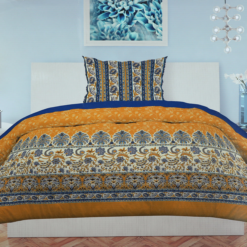 Single Bed Sheet Percale Finish - D1, Single Size Bed Sheet, Chase Value, Chase Value