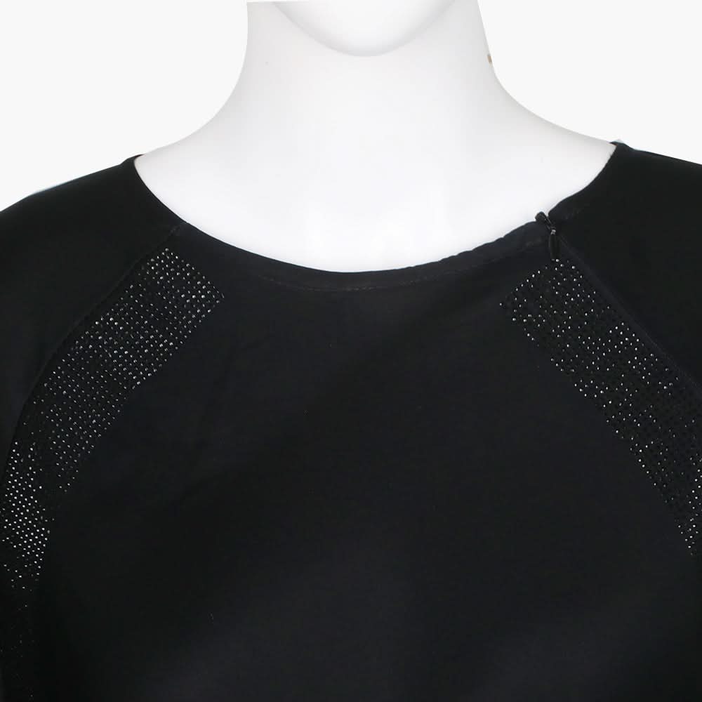 Women's Long Bottom Abaya - Black, Women Abayas, Chase Value, Chase Value
