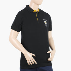 Eminent Men's Polo Half Sleeves T-Shirt - Black