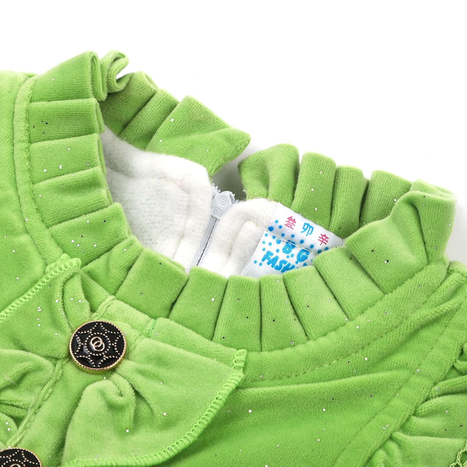 Girls Full Sleeves Pant Suit - Green, Girls Shalwar Kameez, Chase Value, Chase Value