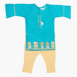 Girls Shalwar Suit - Steel Green, Girls Shalwar Kameez, Chase Value, Chase Value