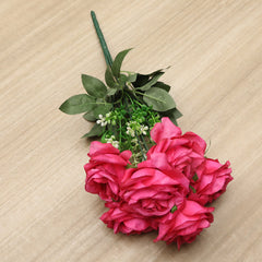 Artificial Flower Stick - Dark Pink