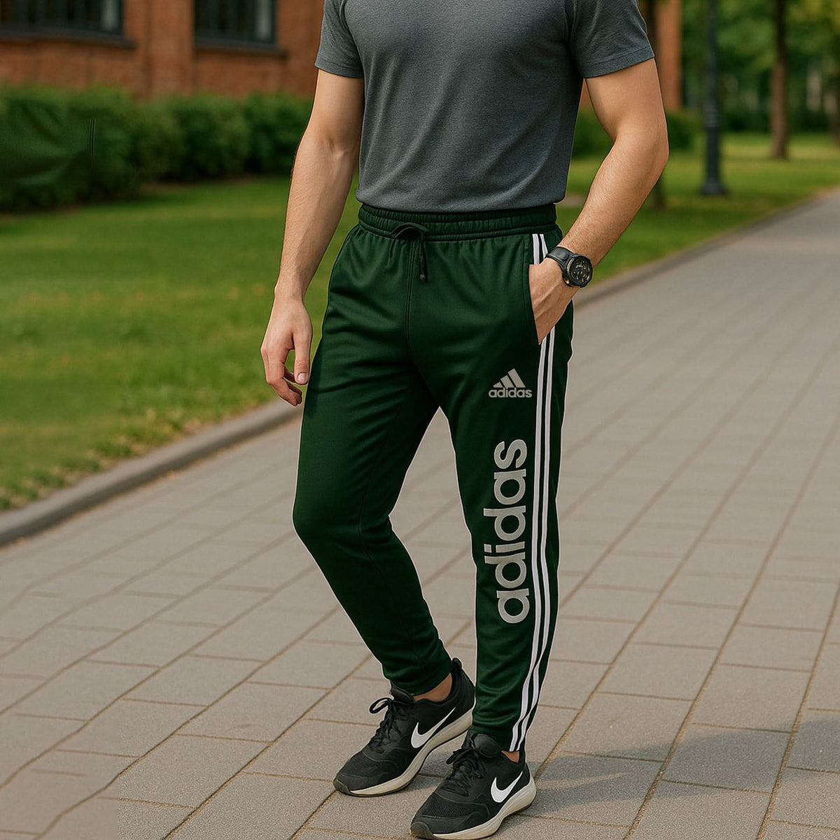 Men's Fancy Trouser - Green, Men's Lowers & Sweatpants, Chase Value, Chase Value