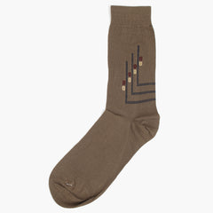 Eminent Men's Cotton Socks - Brown, Men's Socks, Eminent, Chase Value