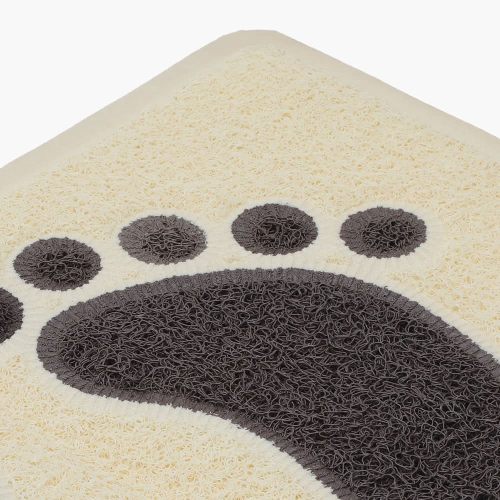 Waterproof Rubber Door Mat - Cream, Mats, Chase Value, Chase Value