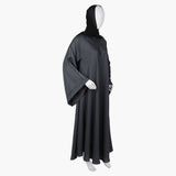 Women's Abaya With Lace - Grey, Women Abayas, Chase Value, Chase Value