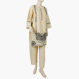Women's Embroidered 2Pcs Suit - Skin, Women Shalwar Suits, Chase Value, Chase Value