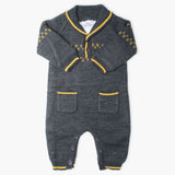 Newborn Boys Romper - Charcoal, Newborn Boys Rompers, Chase Value, Chase Value