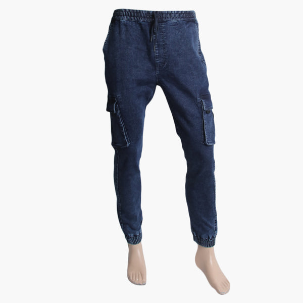Eminent Men's Denim Cargo Pant - Blue, Men's Casual Pants & Jeans, Eminent, Chase Value