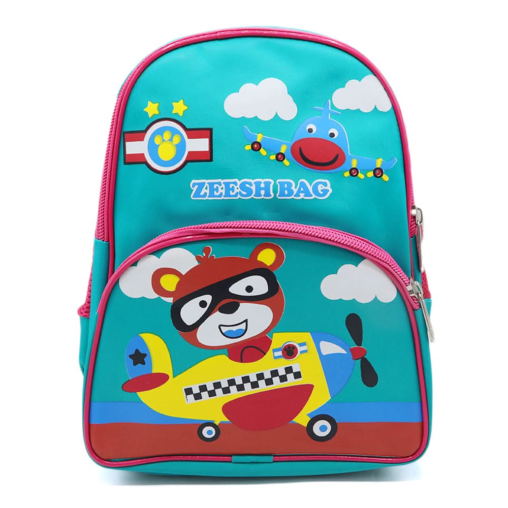 Kids School Bag - Cyan, School Bags, Chase Value, Chase Value