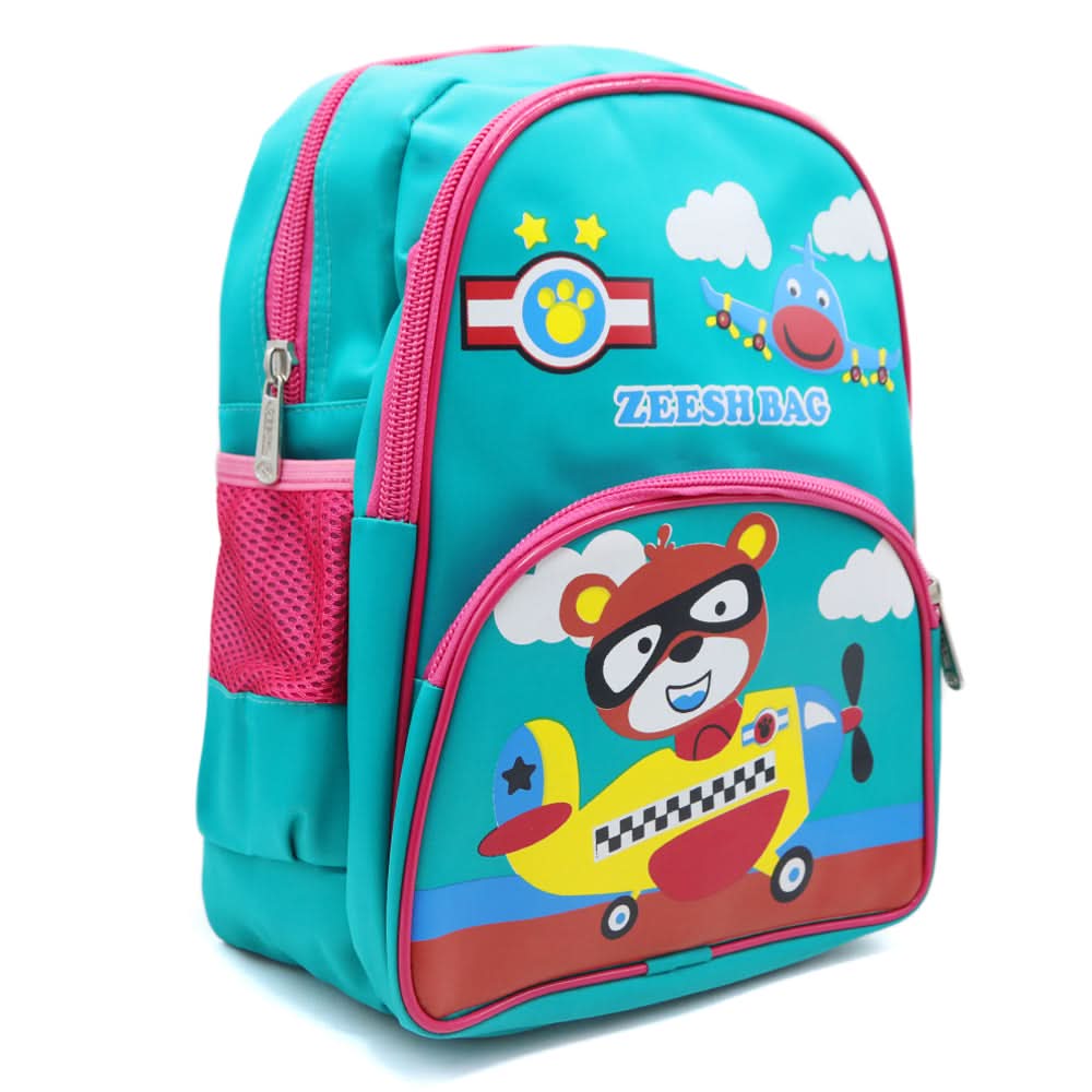 Kids School Bag - Cyan, School Bags, Chase Value, Chase Value