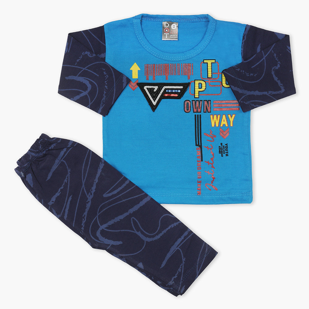 Newborn Boys Suit - Blue, Newborn Boys Winterwear, Chase Value, Chase Value