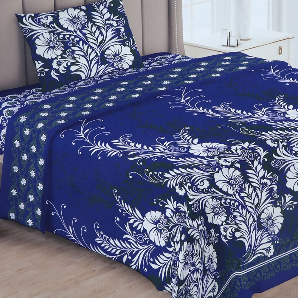 Single Bed Sheet Set - B1, Single Size Bed Sheet, Chase Value, Chase Value