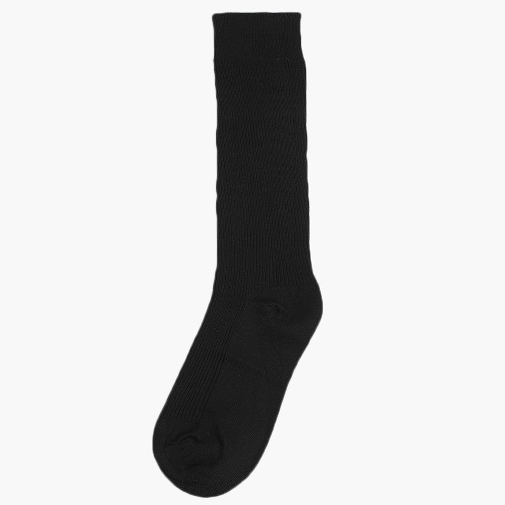 Valuables Uniform Stretchable Sock - Black, Boys Socks, Chase Value, Chase Value