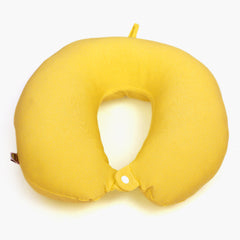 Soft Fiber Travel Neck Pillow - Yellow, Cusion & Pillow, Relaxsit, Chase Value
