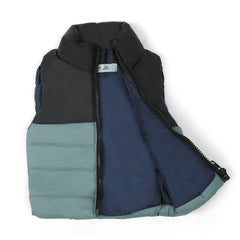 Newborn Boys Sleeveless Parachute Jacket - Grey