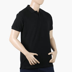 Eminent Men's Polo Half Sleeves T-Shirt - Black