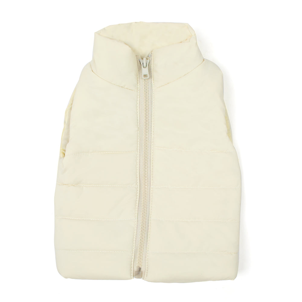 Newborn Boys Sleevesless Parachute Jacket - Lemon, Newborn Boys Winterwear, Chase Value, Chase Value