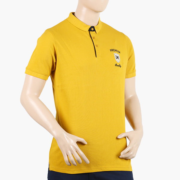 Eminent Men's Polo Half Sleeves T-Shirt - Yellow, Men's T-Shirts & Polos, Eminent, Chase Value