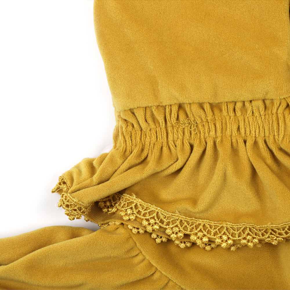 Girls Tight Suit - Mustard, Girls Shalwar Kameez, Chase Value, Chase Value