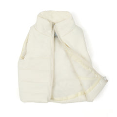 Newborn Boys Sleevesless Parachute Jacket - Lemon