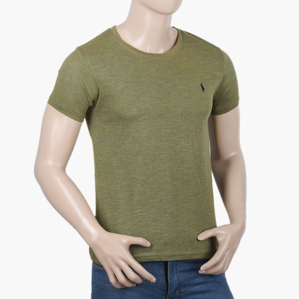 Men's Half Sleeves T-Shirt - Green, Men's T-Shirts & Polos, Chase Value, Chase Value